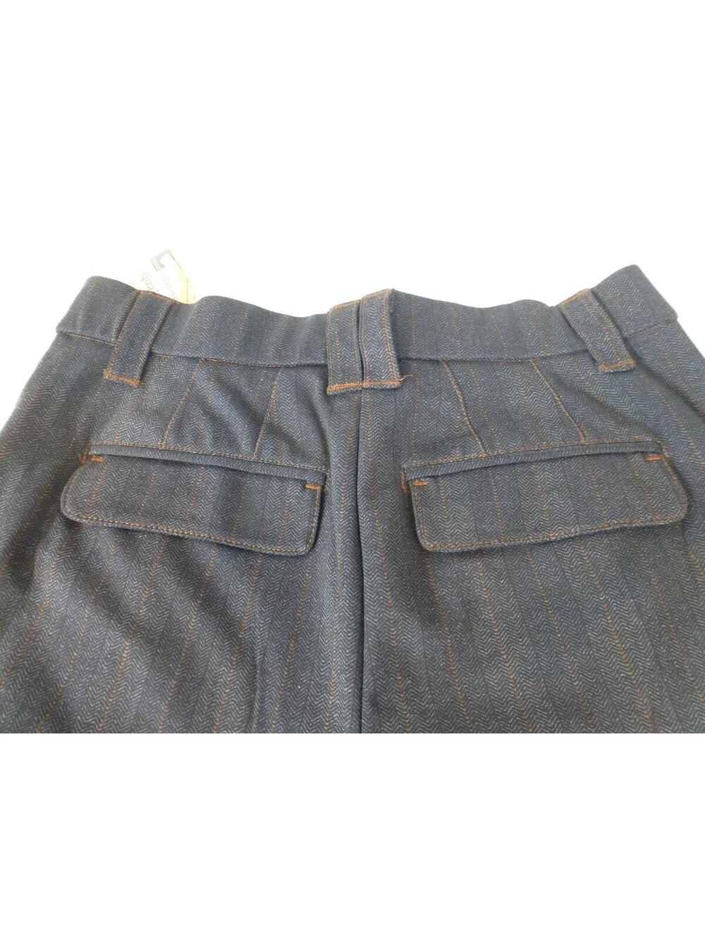 Democracy Women's Size 8 Gray Herringbone Skyrise Ab'Technology Pants NWT G4A